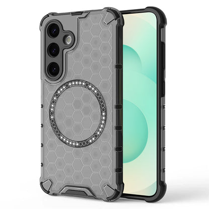 MagSafe-etui til Samsung Galaxy S25+ S936, Techsuit, HoneyComb Shield, Sort