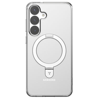 MagSafe cover til Samsung Galaxy S25+ S936, Torras, Ostand, Gennemsigtig