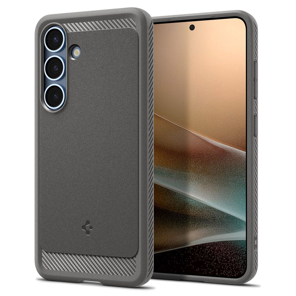 MagSafe cover til Samsung Galaxy S25 S931, Spigen, Rugged Armor, Grå ACS08999