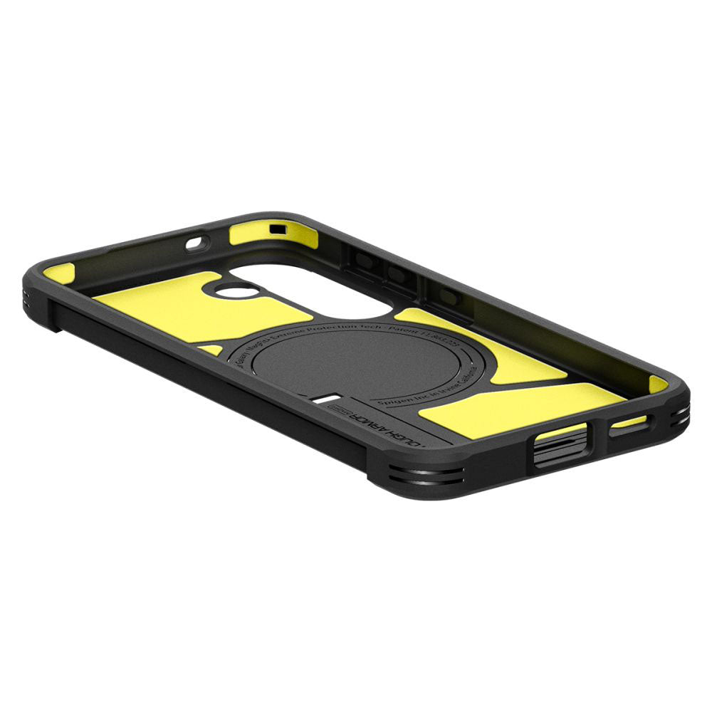 MagSafe-etui til Samsung Galaxy S25 S931, Spigen, Tough Armor, Sort ACS09008