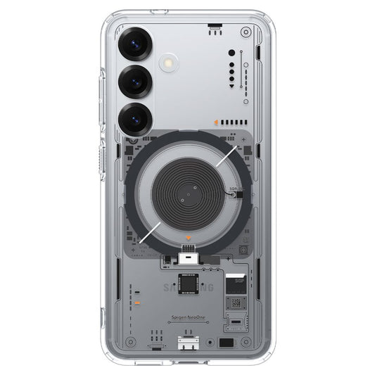 MagSafe cover til Samsung Galaxy S25 S931, Spigen, Ultra Hybrid Neo One, Gennemsigtig