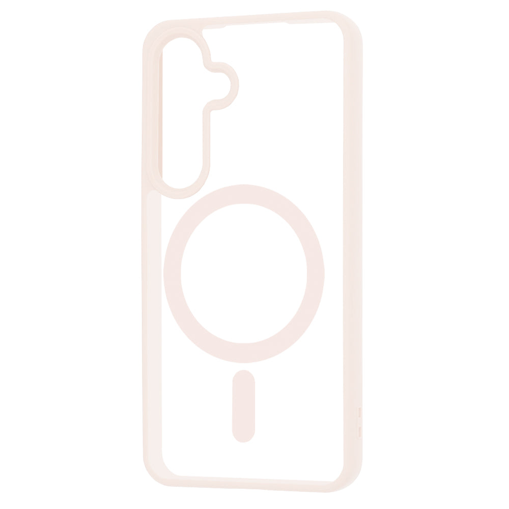 MagSafe-etui til Samsung Galaxy S25 S931, Techsuit, Pro, Pink
