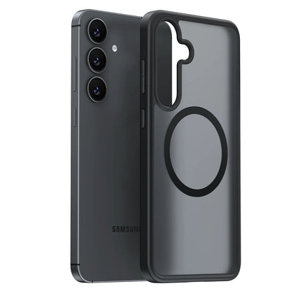 MagSafe cover til Samsung Galaxy S25 S931, Torras, Guardian, Sort