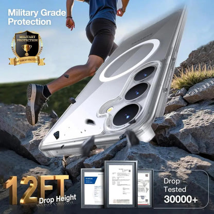 MagSafe cover til Samsung Galaxy S25 S931, Torras, Guardian, Sort