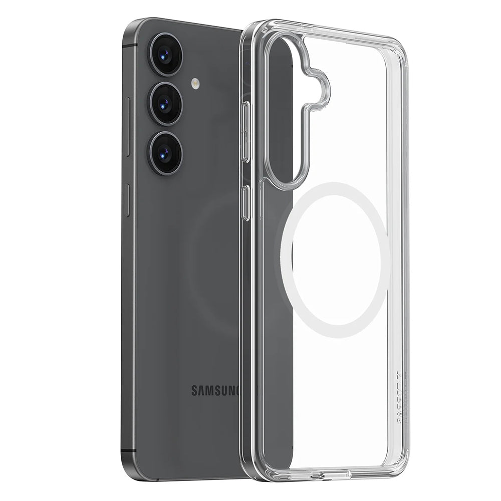 MagSafe cover til Samsung Galaxy S25 S931, Torras, Guardian, Gennemsigtig