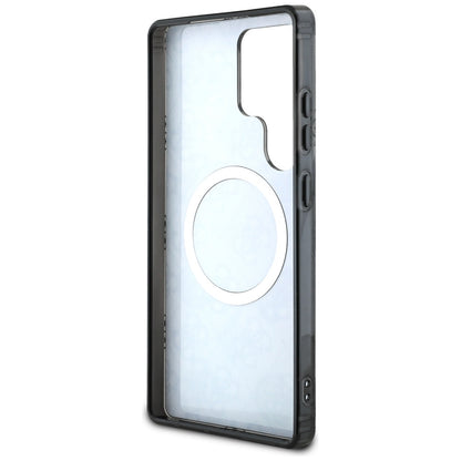 MagSafe cover til Samsung Galaxy S25 Ultra S938, Guess, IML Peony On 4G Background, Sort