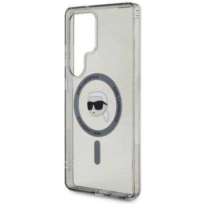 MagSafe cover til Samsung Galaxy S25 Ultra S938, Karl Lagerfeld, IML Karl's Head, Sort