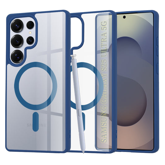 MagSafe-etui til Samsung Galaxy S25 Ultra S938, Techsuit, Pro, Blå