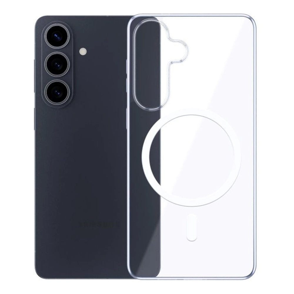 MagSafe cover til Samsung Galaxy S26, 3MK, Clear MagCase, Gennemsigtig