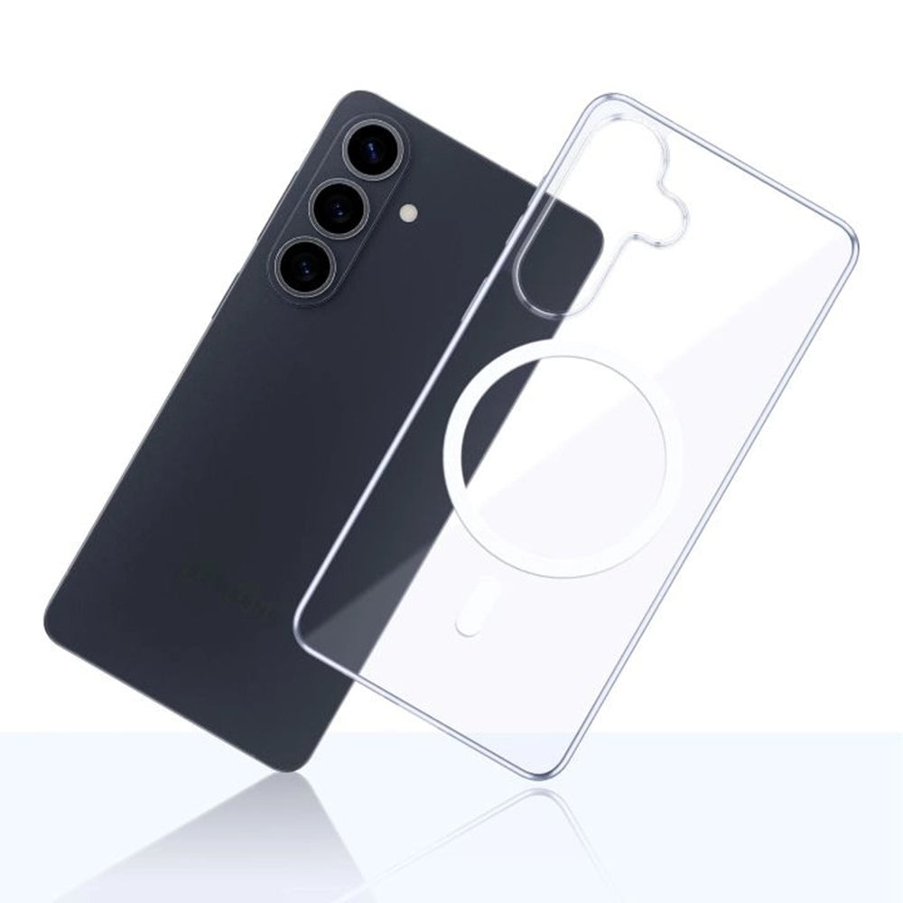 MagSafe cover til Samsung Galaxy S26, 3MK, Clear MagCase, Gennemsigtig