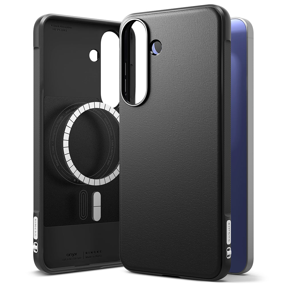 MagSafe-etui til Samsung Galaxy S26 FE S741, Ringke, Onyx, Sort