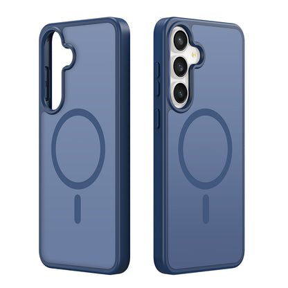 MagSafe-cover til Samsung Galaxy S26 FE S741 / S25 FE, DUX DUCIS, Yind, mørkeblå