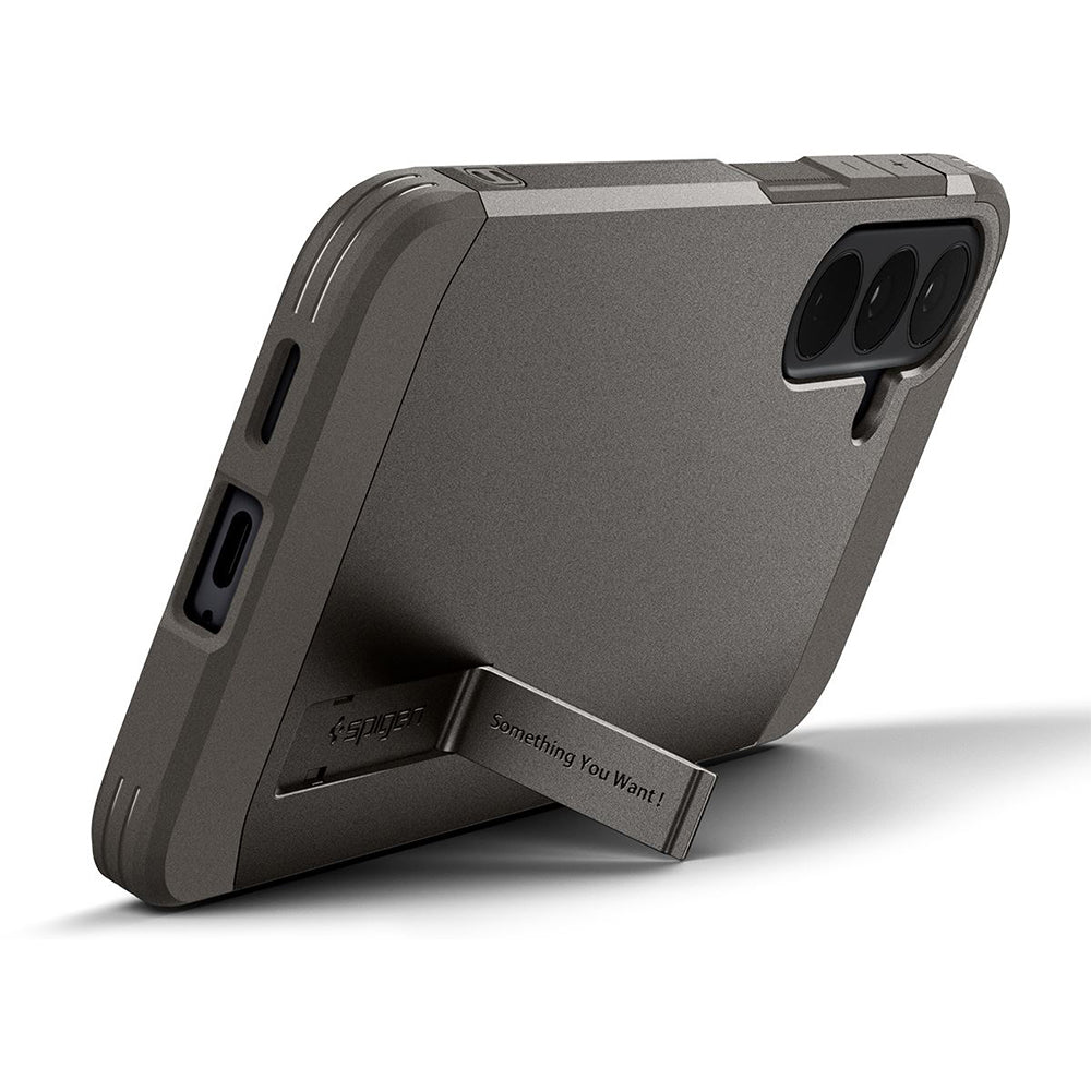MagSafe-etui til Samsung Galaxy S26 FE S741, Spigen, Tough Armor, Grå ACS11635