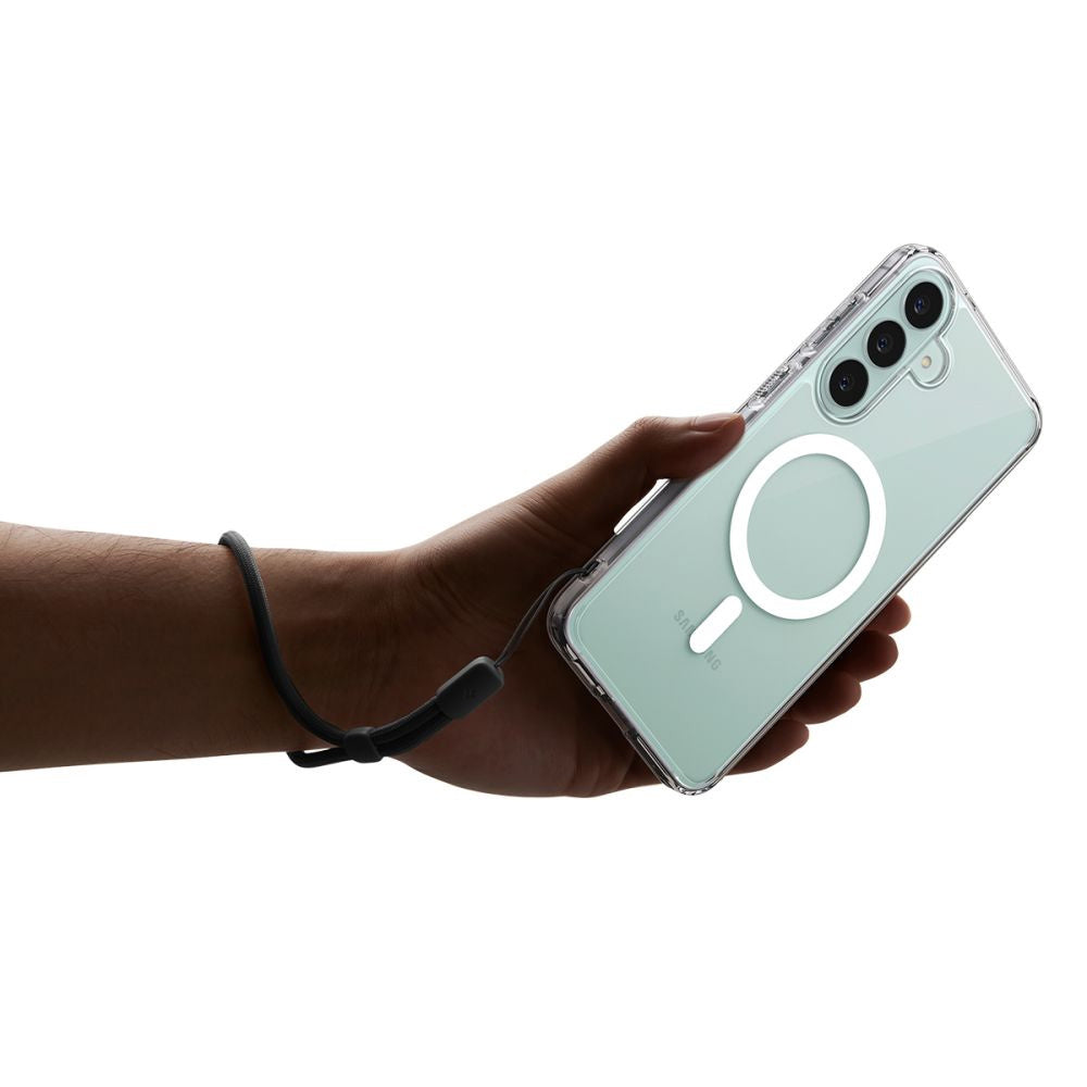 MagSafe-etui til Samsung Galaxy S26 FE S741, Spigen, Ultra Hybrid, Transparent Hvid ACS11636