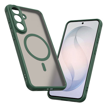 MagSafe-etui til Samsung Galaxy S26 FE S741, Techsuit, HaloFrost II, Grøn