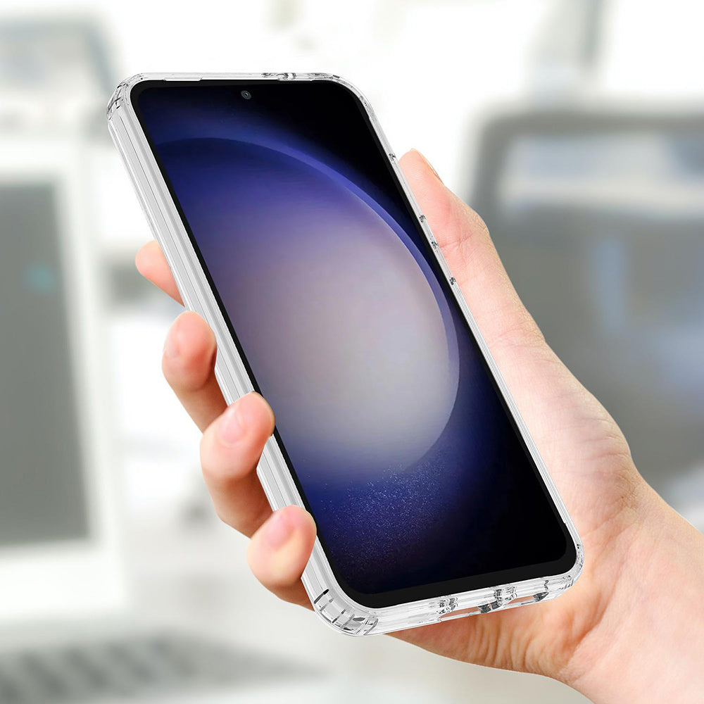 MagSafe-cover til Samsung Galaxy S26 FE S741, Techsuit, Pro, gennemsigtig