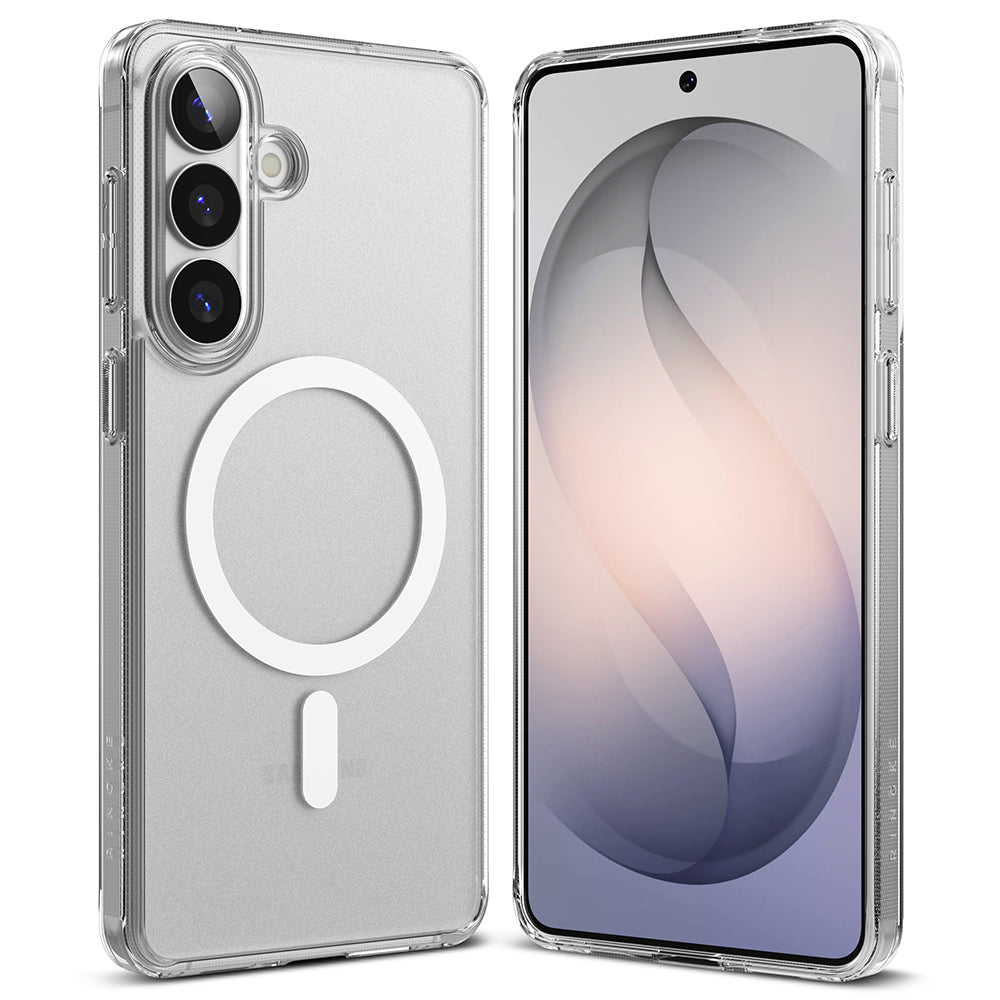 MagSafe cover til Samsung Galaxy S26 Plus, Ringke, Fusion, Mat Transparent