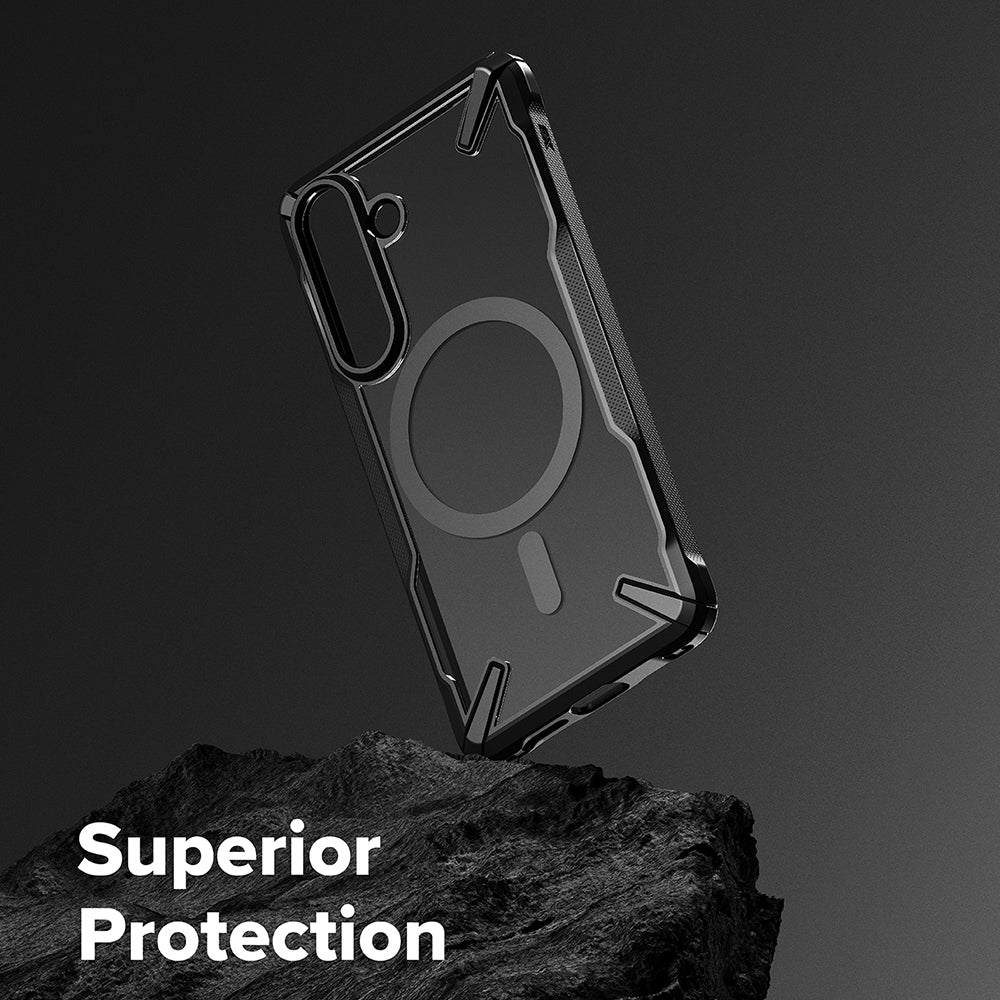 MagSafe cover til Samsung Galaxy S26 Plus, Ringke, Fusion X, Sort