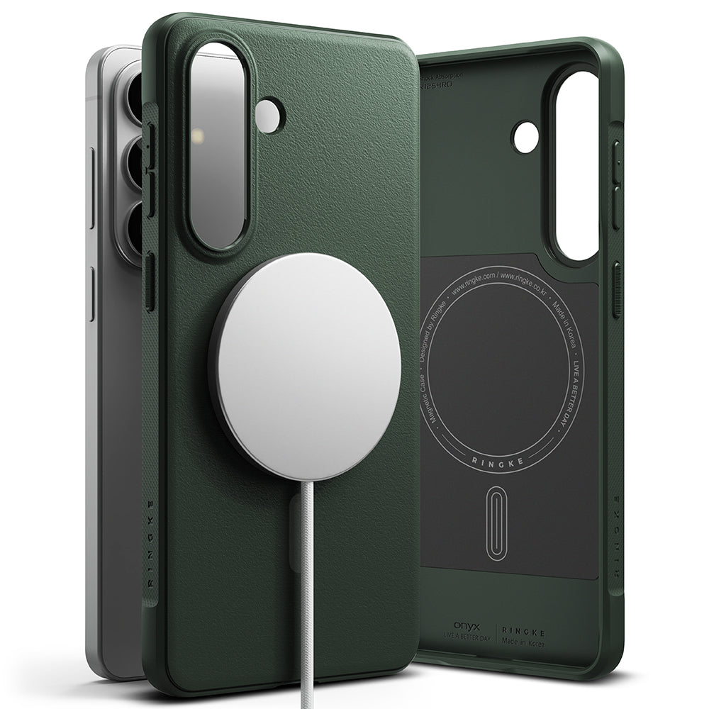 MagSafe Case for Samsung Galaxy S26 Plus, Ringke, Onyx, Dark Green