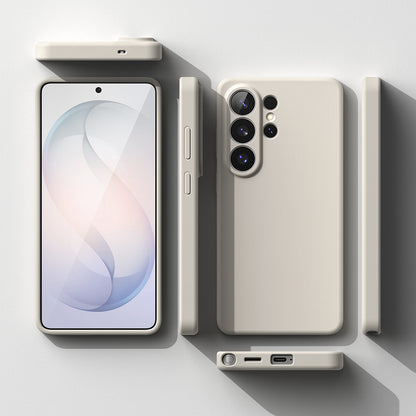 MagSafe cover til Samsung Galaxy S26 Plus, Ringke, Silikone, Creme