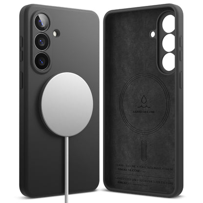 MagSafe cover til Samsung Galaxy S26 Plus, Ringke, Silikone, Sort