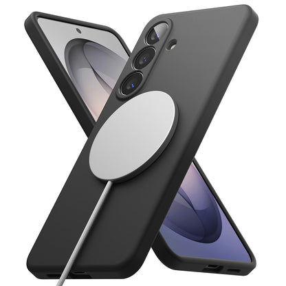 MagSafe cover til Samsung Galaxy S26 Plus, Ringke, Silikone, Sort