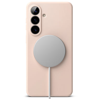 MagSafe cover til Samsung Galaxy S26 Plus, Ringke, Silikone, Pink