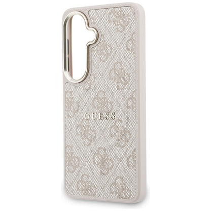 MagSafe-etui til Samsung Galaxy S26 Plus S947, Guess, 4G præget ring, pink