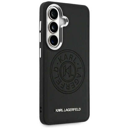 MagSafe-etui til Samsung Galaxy S26 Plus S947, Karl Lagerfeld, Karl Round Point Logo, Sort