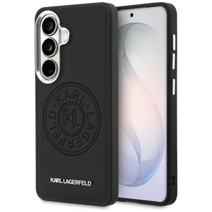 MagSafe-etui til Samsung Galaxy S26 Plus S947, Karl Lagerfeld, Karl Round Point Logo, Sort