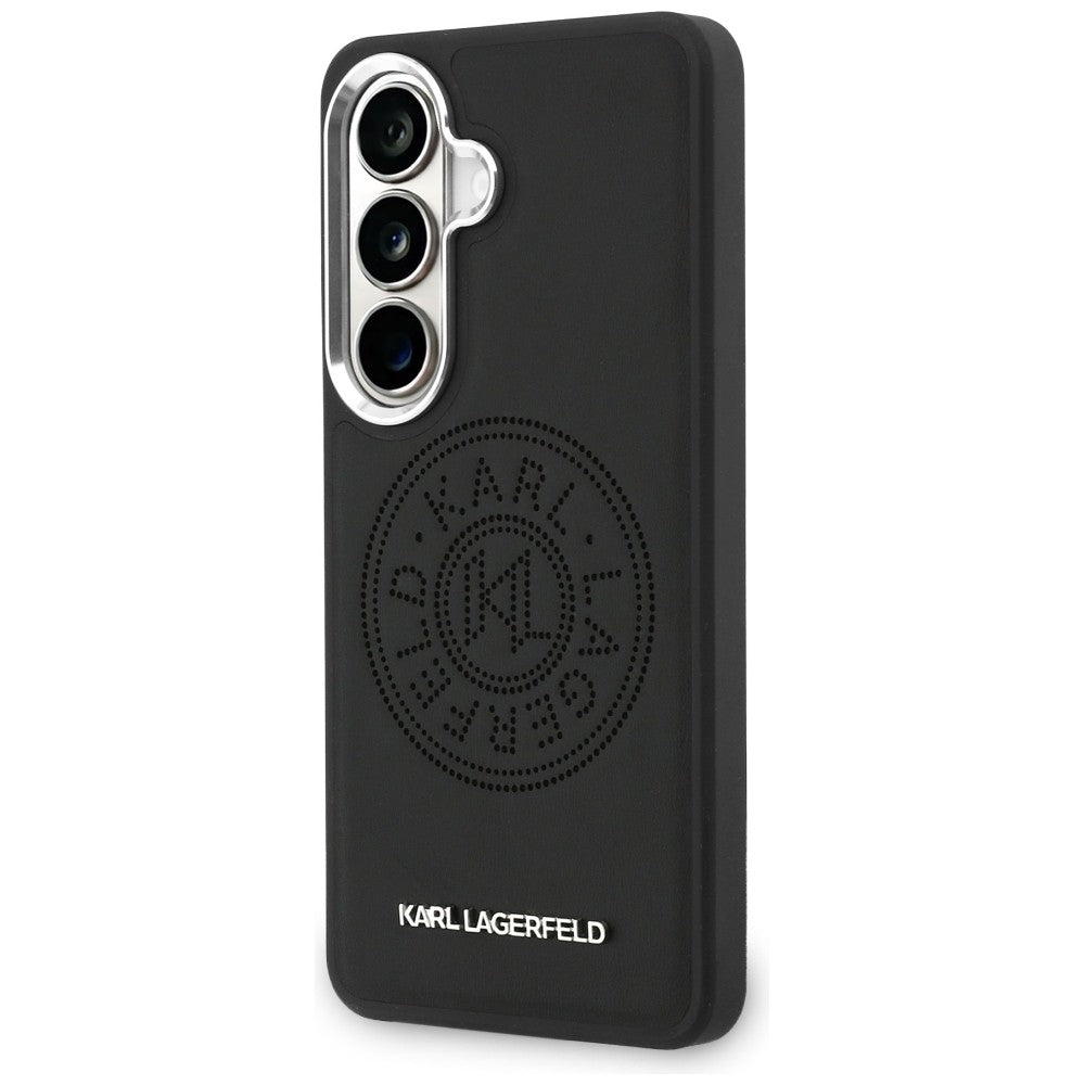 MagSafe-etui til Samsung Galaxy S26 Plus S947, Karl Lagerfeld, Karl Round Point Logo, Sort