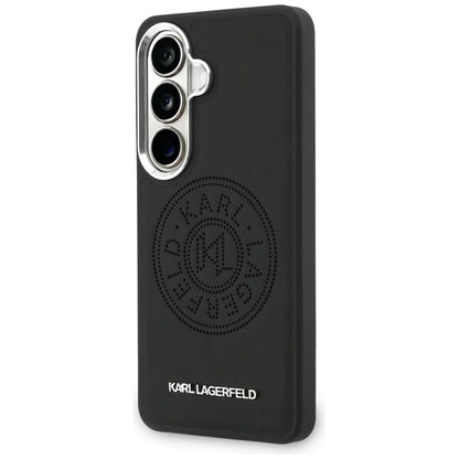 MagSafe-etui til Samsung Galaxy S26 Plus S947, Karl Lagerfeld, Karl Round Point Logo, Sort