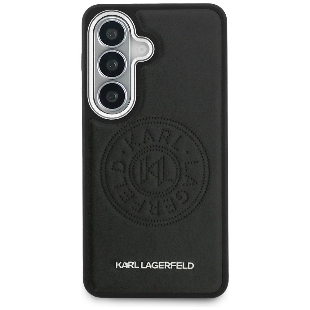 MagSafe-etui til Samsung Galaxy S26 Plus S947, Karl Lagerfeld, Karl Round Point Logo, Sort
