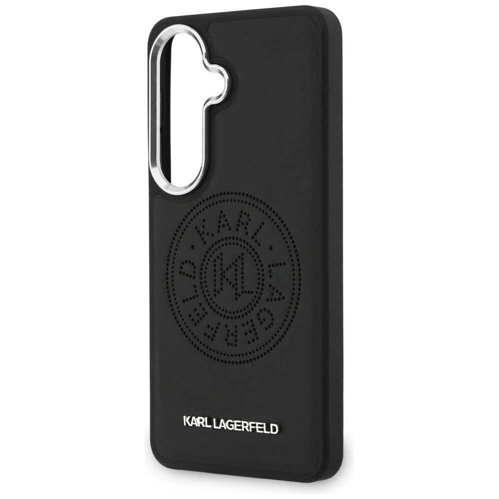 MagSafe-etui til Samsung Galaxy S26 Plus S947, Karl Lagerfeld, Karl Round Point Logo, Sort
