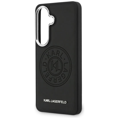 MagSafe-etui til Samsung Galaxy S26 Plus S947, Karl Lagerfeld, Karl Round Point Logo, Sort