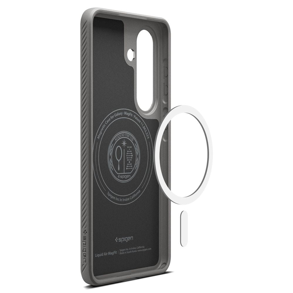 MagSafe cover til Samsung Galaxy S26 Plus S947, Spigen, Liquid Air, Grå ACS10705