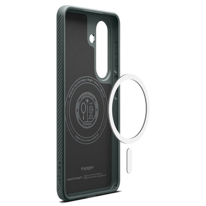 MagSafe Case for Samsung Galaxy S26 Plus S947, Spigen, Liquid Air, Green ACS10706