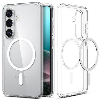 MagSafe cover til Samsung Galaxy S26 Plus S947, Spigen, Ultra Hybrid, Gennemsigtig Hvid ACS10709