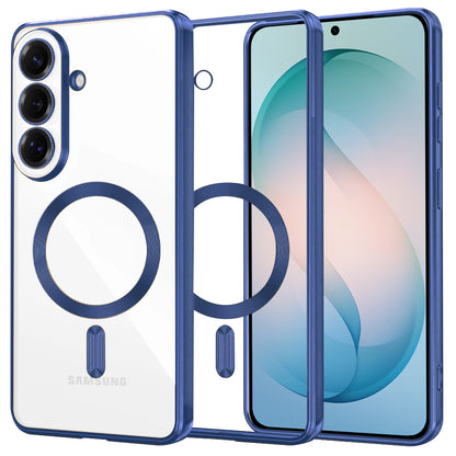 MagSafe cover til Samsung Galaxy S26 Plus S947, Techsuit, Luxury Crystal, Mørkeblå