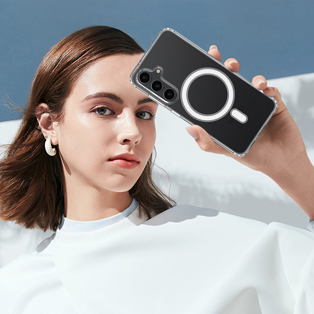 MagSafe cover til Samsung Galaxy S26 Plus, Techsuit, Pro, Transparent