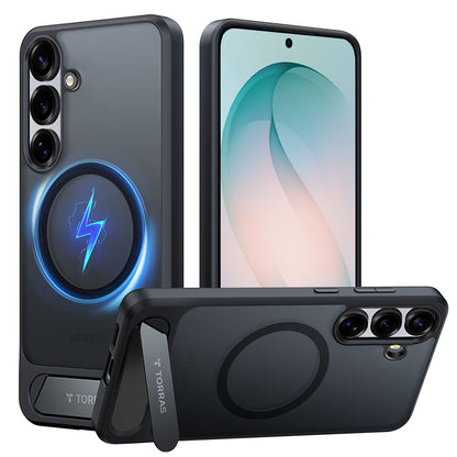 MagSafe cover til Samsung Galaxy S26 Plus, Torras, Pstand, Sort