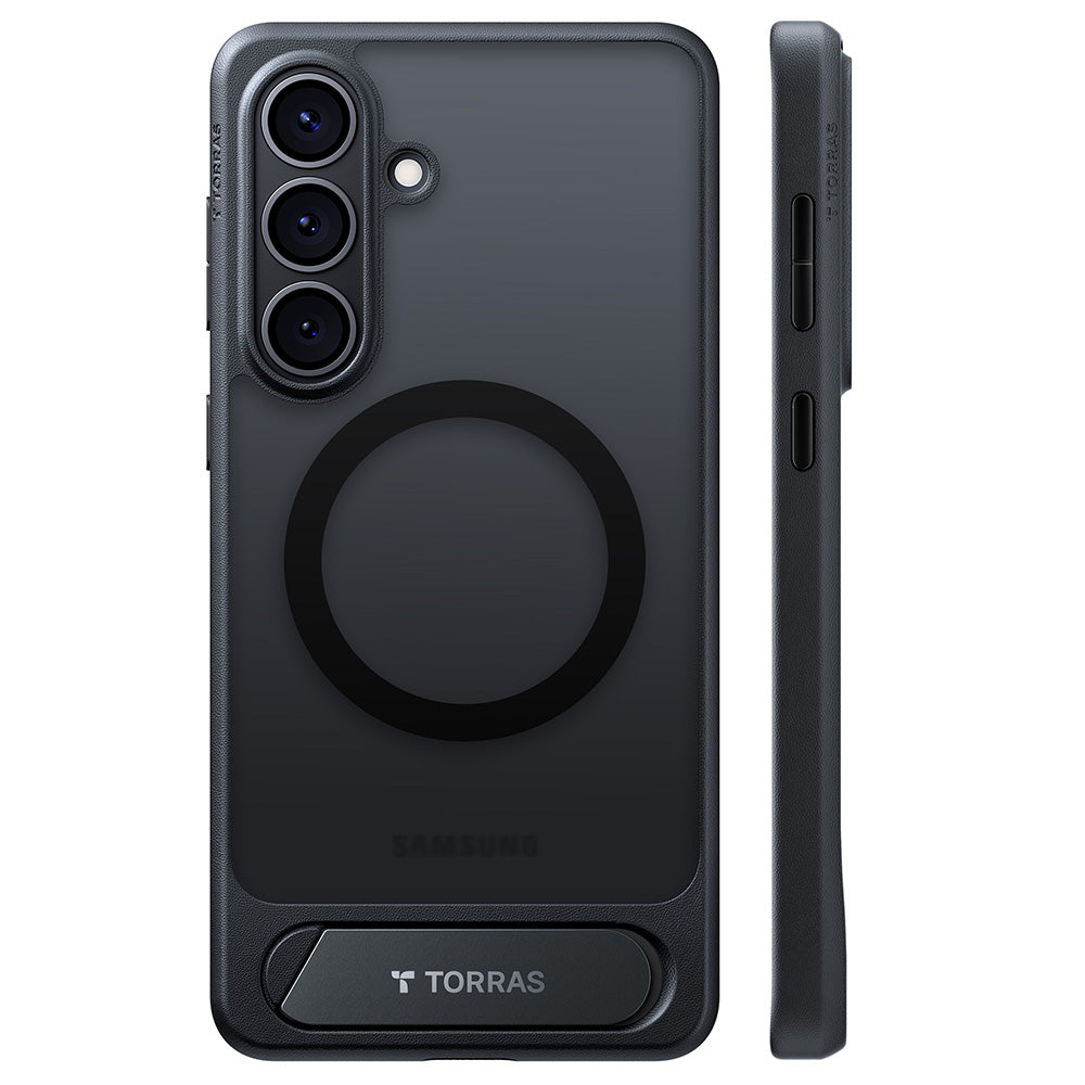 MagSafe cover til Samsung Galaxy S26 Plus, Torras, Pstand, Sort