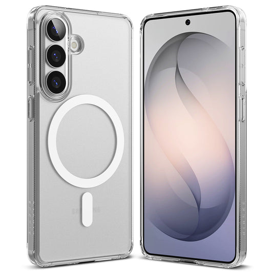 MagSafe cover til Samsung Galaxy S26, Ringke, Fusion, Mat Transparent