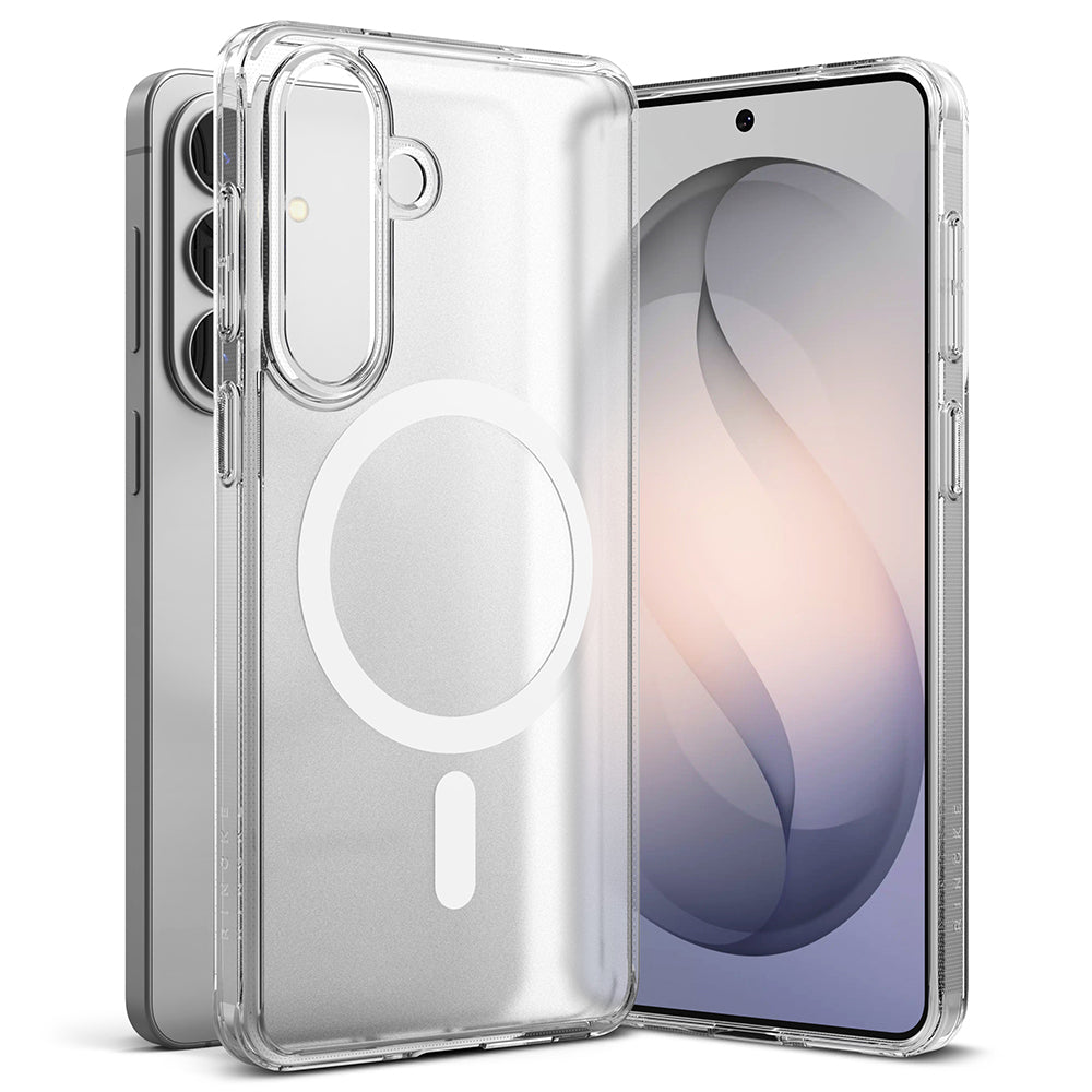 MagSafe cover til Samsung Galaxy S26, Ringke, Fusion, Mat Transparent