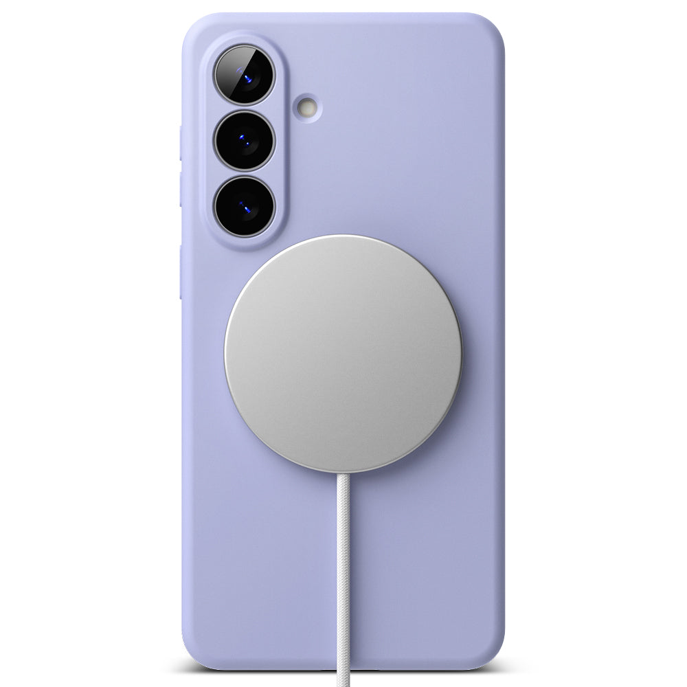 MagSafe cover til Samsung Galaxy S26 S942, Ringke, Silikone, Lilla
