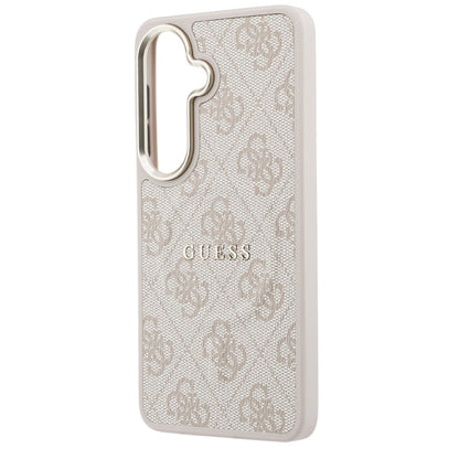 MagSafe cover til Samsung Galaxy S26 S942, Guess, 4G Embossed Ring, Pink