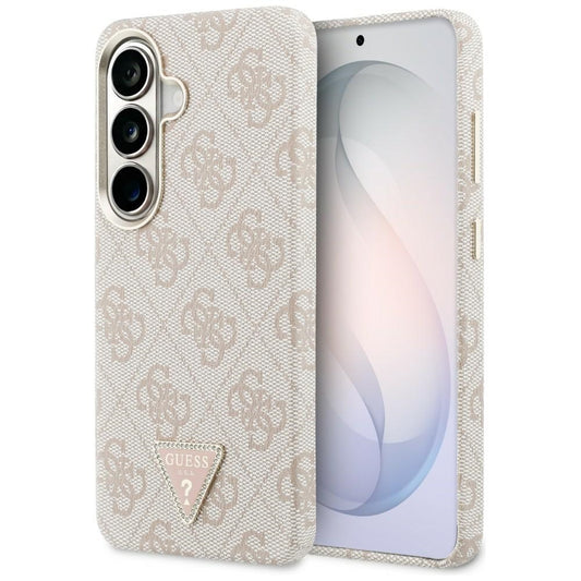 MagSafe cover til Samsung Galaxy S26 S942, Guess, 4G Triangle Logo, Pink