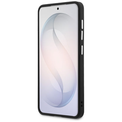 MagSafe cover til Samsung Galaxy S26 S942, Guess, Embossed Ring Triangle Logo, Sort