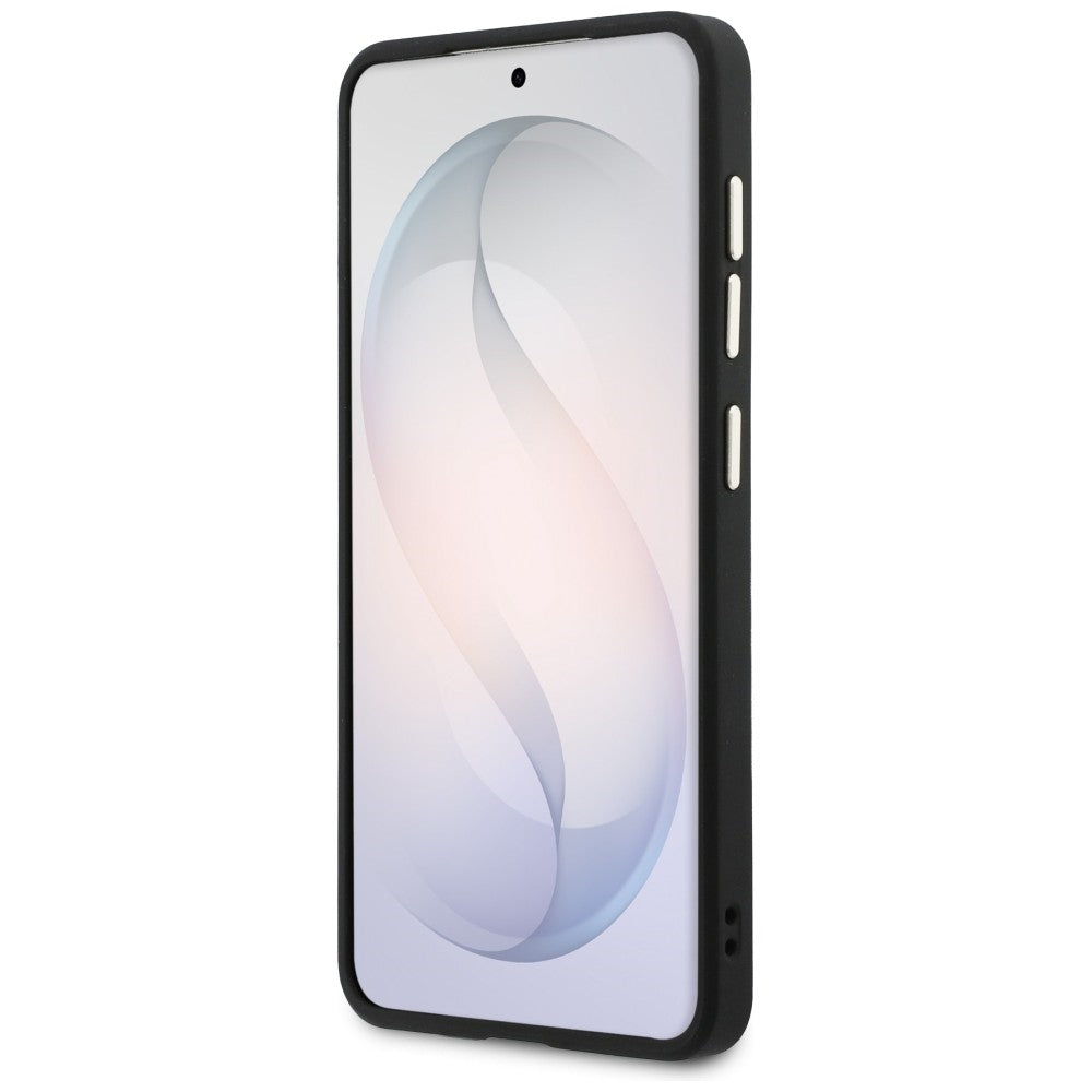 MagSafe Case for Samsung Galaxy S26 S942, Guess, Perforated Logo, Black