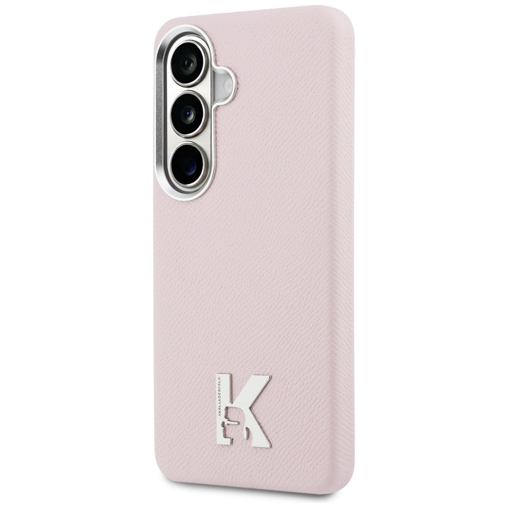 MagSafe cover til Samsung Galaxy S26 S942, Karl Lagerfeld, Karl Head Logo, Pink